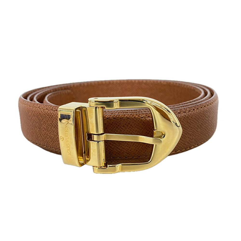 Louis Vuitton Belt Ceinture Classique M6840 Brown Men's